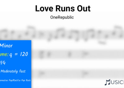 Love Runs Out | OneRepublic
