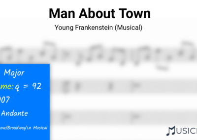 Man About Town | Young Frankenstein (Musical)