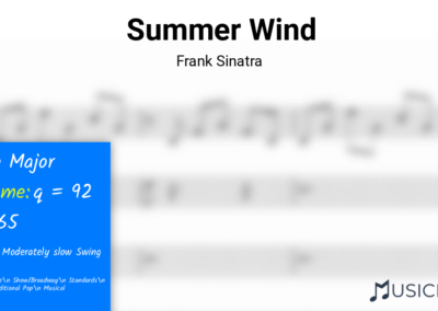 Summer Wind | Frank Sinatra