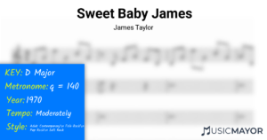 Sweet Baby James-James Taylor-learn-to-play