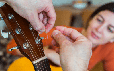 How to replace guitar strings